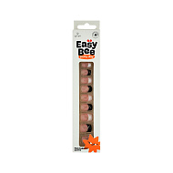 Набор накладных ногтей с клеевыми стикерами `EASYBEE` NAIL DAY Black & White French (12 шт + клеевые стикеры 24 шт)