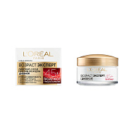 Крем для лица дневной `LOREAL` `ВОЗРАСТ ЭКСПЕРТ` лифтинг-уход против морщин 45+ (с ретино-пептидами) 50 мл