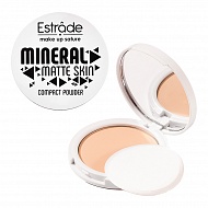 Пудра компактная для лица `ESTRADE` MINERAL MATTE SKIN тон 23