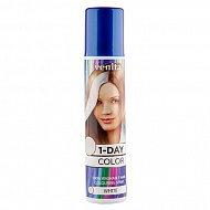 Спрей для волос оттеночный `VENITA` 1-DAY COLOR тон White (белый) 50 мл