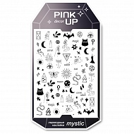 Наклейки для ногтей `PINK UP` `DECOR` MYSTIC переводные тон 88