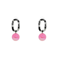 Серьги `LADY PINK` BUBBLES