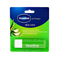 Бальзам для губ `VASELINE` LIP THERAPY с экстрактом алоэ вера (в стике) 4,8 г