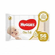 Салфетки влажные `HUGGIES` ELITE SOFT 56 шт