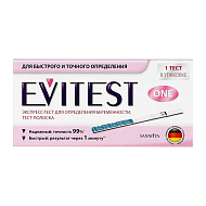 Тест для определения беременности `EVITEST` №1