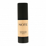 Основа тональная для лица `NOTE` MATTIFYING EXTREME WEAR FOUNDATION с мотирующим эффектом тон 120