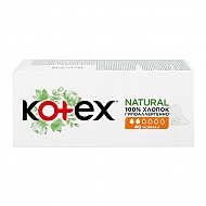Прокладки ежедневные `KOTEX` NATURAL Normal 40 шт