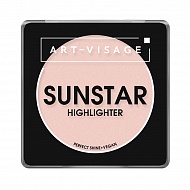 Пудровый хайлайтер `ART-VISAGE` SUNSTAR тон 102