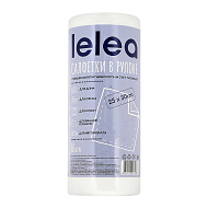 Салфетки в рулоне `LELEA` (25x30 см) 60 шт