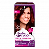 Краска-мусс для волос `PERFECT MOUSSE` тон 388 (красно-каштановый) 35 мл