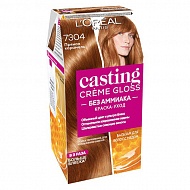 Крем-краска для волос `LOREAL` `CASTING` CREME GLOSS тон 7304 (Пряная карамель)