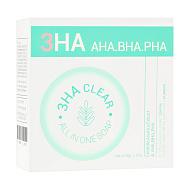 Мыло для лица `ESFOLIO` 3HA с AHA,BHA и PHA - кислотами (очищающее) 90 г