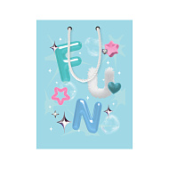 Сумка бумажная `FUN` MOOD в ассортименте (m)
