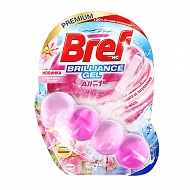 Подвеска для унитаза `BREF` BRILLIANCE GEL Свежесть Дождя 42 г