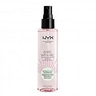 Спрей-фиксатор макияжа `NYX PROFESSIONAL MAKEUP` BARE WITH ME 130 мл
