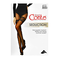 Колготки женские `CONTE ELEGANT` FANTASY SEDUCTION (Nero) р-р 2