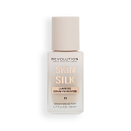 Основа тональная для лица `REVOLUTION` SKIN SILK Luminous Serum Foundation тон F1