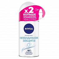 Део-ролл жен. `NIVEA` НЕВИДИМАЯ ЗАЩИТА (антиперспирант) 50 мл