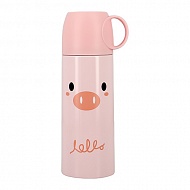 Термос `FUN` PINK PIG 350 мл