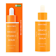 Сыворотка для лица `DEWYTREE` MIRACLE с витамином С (выравнивающая тон кожи) 40 мл