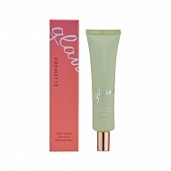 База под макияж `PROMETTE` GLAM ORIGIN RADIANCE MAKEUP BASE маскирующая покраснения тон mint