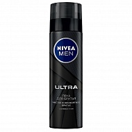 Пена для бритья `NIVEA` `MEN` ULTRA с активированным углем 200 мл
