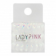 Набор резинок `LADY PINK` `BASIC` SLINKY box 3 шт