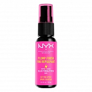 Спрей-фиксатор макияжа `NYX PROFESSIONAL MAKEUP` PLUMPING SET SPRAY мини увлажняющий 30 мл