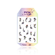 Наклейки для ногтей `PINK UP` `DECOR` 3D переводные тон 781