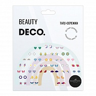 Тату-сережки `DECO.` STICK ON EARINGS by Miami tattoos переводная (rainbow)