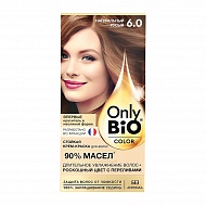 Крем-краска для волос `ONLY BIO COLOR` Тон 6.0 Натуральный русый 115 мл