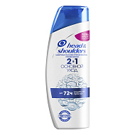 Шампунь и бальзам-ополаскиватель для волос `HEAD & SHOULDERS` ОСНОВНОЙ УХОД 2 в 1 против перхоти 300 мл