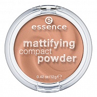 Пудра компактная для лица `ESSENCE` MATTIFYING COMPACT POWDER тон 02