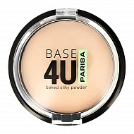 Пудра для лица `PARISA` BASE 4U шелковистая тон 03 natural
