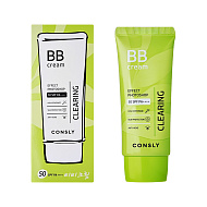 Крем для лица `CONSLY` EFFECT PHOTOSHOP BB матирующий SPF 50 PA++++ (натуральный бежевый) 50 мл