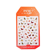 Наклейки для ногтей `PINK UP` `DECOR` AUTUMN COLLECTION 2D переводные тон 171