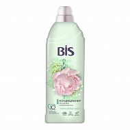 Кондиционер для белья `BIS` пион и белые цветы (концентрированный) 900 мл