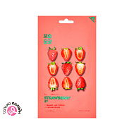 Маска для лица `HOLIKA HOLIKA` ровный цвет лица и увлажнение (с клубникой) 23 мл