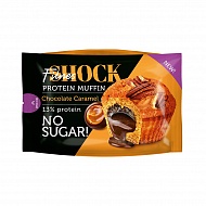 Маффин с начинкой `FITNES SHOCK` Шоколадная карамель 50 г