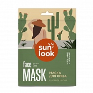 Маска для лица `SUN LOOK` с экстрактом кактуса (успокаивающая) 25 г