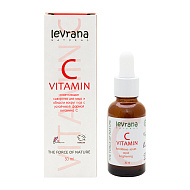 Сыворотка для лица `LEVRANA` NATURAL витамин C (отбеливающая) 30 мл