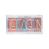 Палетка для контуринга лица `INFLUENCE BEAUTY` SILVER DECAGON тон 02