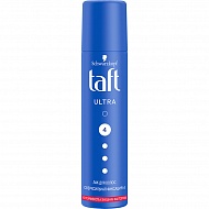 Лак для волос `TAFT` ULTRA (сверхсильная фиксация) 75 мл