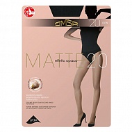 Колготки женские `OMSA` MATTE 20 den (Nero) р-р 4