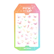 Наклейки для ногтей `PINK UP` `DECOR` NAIL STICKERS переводные тон 17