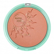 Пудра для лица `LOVELY` SUNNY gold