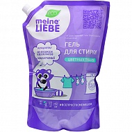 Концентрированный гель для стирки `MEINE LIEBE` для цветных вещей (Дой-пак) 750 мл