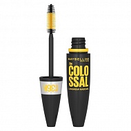 Тушь для ресниц `MAYBELLINE` COLOSSAL LONGWEAR MASCARA 36H объемная черная