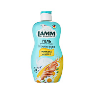Средство для мытья посуды `LAMM` Ромашка и витамин Е 450 мл