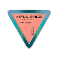 Румяна для лица `INFLUENCE BEAUTY` SOFT SKILLS компактные тон 02
